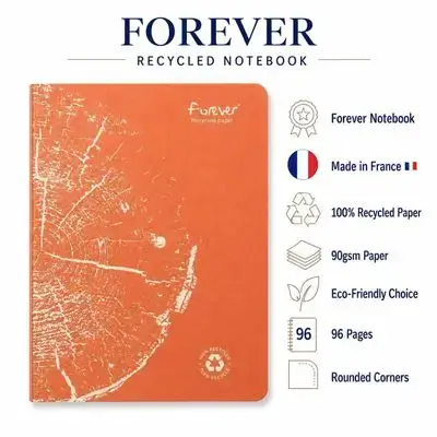 Notebook,french , A5 Size,96 pages.