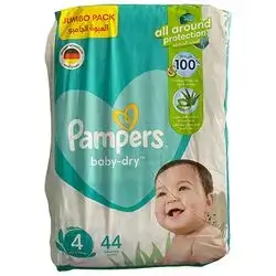 Pampers Baby Dry-4-44Pcs