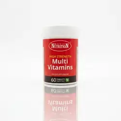 BASIC NUTRITION High Strength Multi Vitamins (60 Tablets)