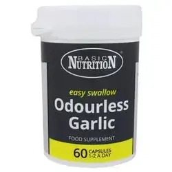 Basic Nutrition easy swallow Odourless Garlic