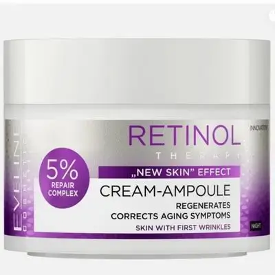 Eveline Retinol Therapy Regenerating Cream-Ampoule Repair Complex Night 50ml