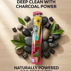 Colgate 360 Charcoal Toothbrush 100%