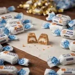 Roshen Milky Splash Creamy Toffee - Half Kilo