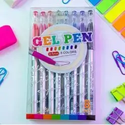 CHOSCH  GEL PEN 0.5MM 8 PCS