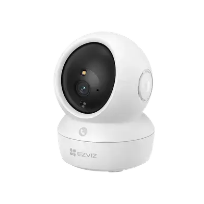 EZVIZ by Hikvision | 2K⁺/4MP AI Pan Tilt Home Security Wi-Fi Smart Camera | OneTouch Call Button | Motion Detection | Smart Color Night Vision | Panaromic View|SDCard Upto 512Gb|Alexa Enabled|H6C