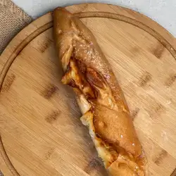 White Stuffed Cheese Baguette - 1 Pc