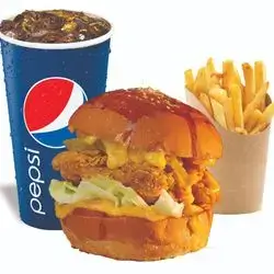 Crispy Chicken Burger Combo