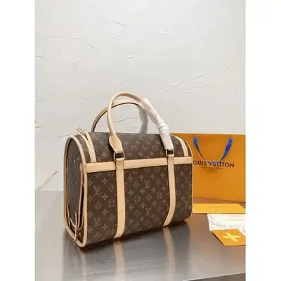 E147 Pet Carrier Bag (Brown/Black)