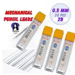 Mechanical Pencil Leads 0.5mm 2B 20pcs