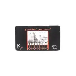 Uslon 12 graded sketching pencil set