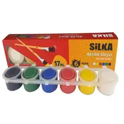 Acrylic Paint - Silka - 17ml – Set of 6 Colors
