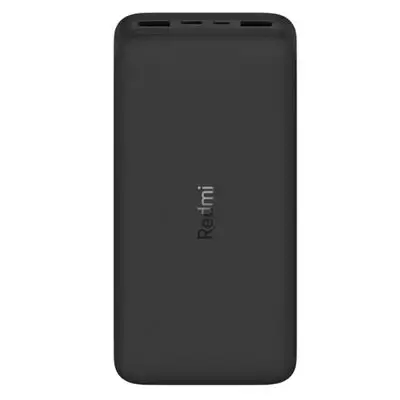 20000mAh Redmi 18W Fast Charge Power Bank Black