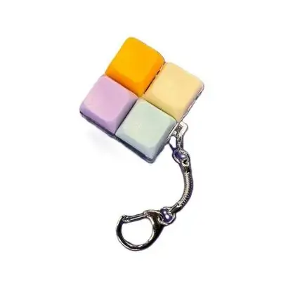 Keyboard Keycaps Rainbow 4-key toy