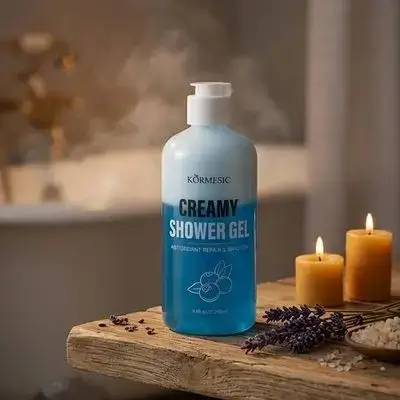 Kormesic Creamy Shower Gel Antioxidant Repair & Brighten - Blueberry (290ml)