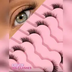 7 Pairs Asiteo Natural Fluffy Eyelashes