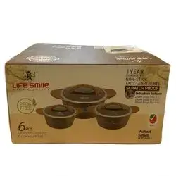 Life Smile Set Cookware 6Pcs