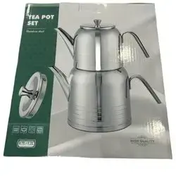 Tea Pot Steel 2Pcs