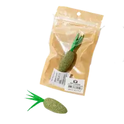 E564 catnip toy with a feathers.