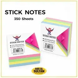 Sticky note paper,350 sheets.