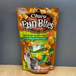Churu Fun Bites Chicken Recipe & Tuna Recipe 3 Packs