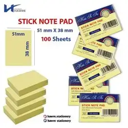 Stick Note Pad 51mmx38mm