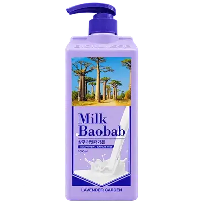 Milk Baobab Shampoo Lavender Garden 1000ml _ BIOKLASSE