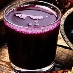 Black Raisin Juice Bottle