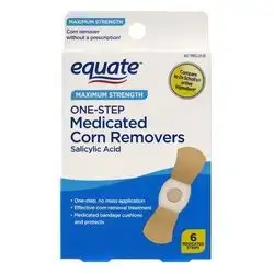 Medicated Corn Removers 6 patches EQUATE