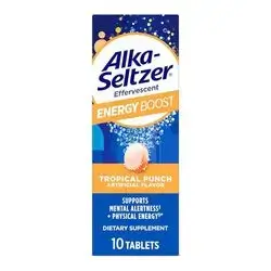 Alka-Seltzer Energy Boost Effervescent