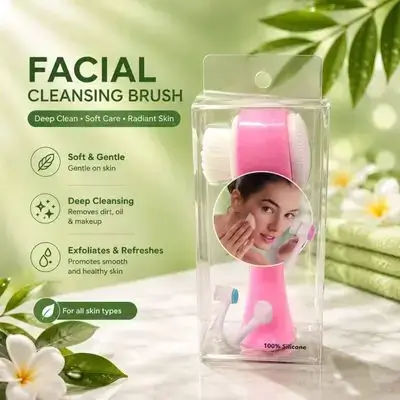 2-in-1 Facial Cleansing Brush