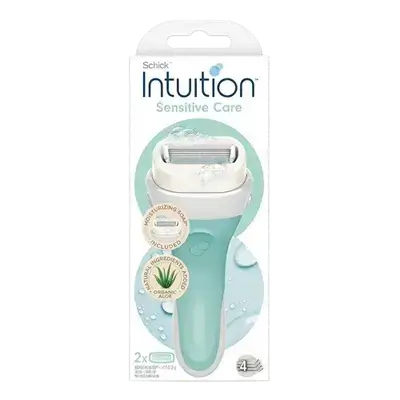 Intuition Sensitive Care Razors for Women 1 Razor +1 Travel Cap _ Schick