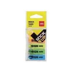Deli Stick-Up Index Tabs Sign