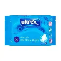 Ultrex Ultra Plus  8 Sanitary Pads