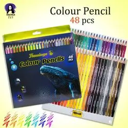 Soft Colour Pencils 48colour-flamingo