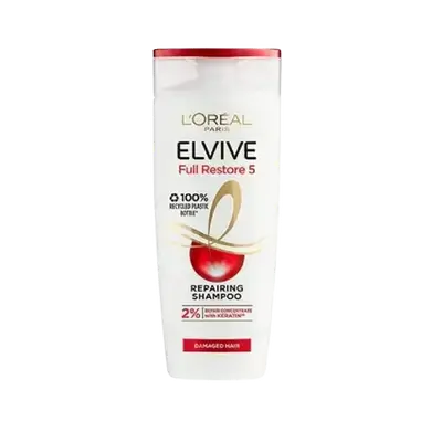 ELVIVE Full Restore 5 Repairing Shampoo For Damaged Hair 400ml _ L'OREAL PARIS