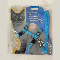 Blue Cat Harness and Leash
