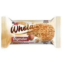 ETI biscuits with bazelnuts pistachios and whole wheat 198 g