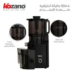 Slow Juicer 2 In 1