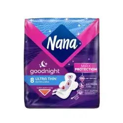 Nana Ultra Night Wings EXTRA LONG 8 Pads