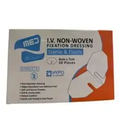 I.V NON-WOVEN Fixation Dressing (Sterile & Elastic)_med