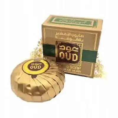 Oud Scrub Soap Aloe Vera 125g