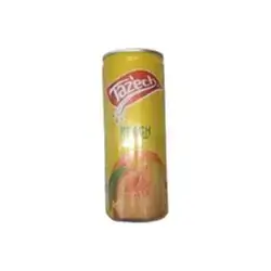Tazech Juice Can Peach 250ml