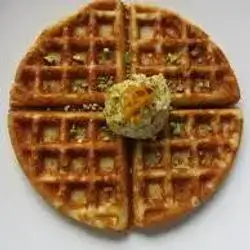Waffle With Pistachio