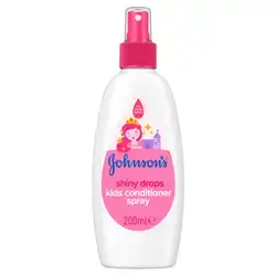 بخاخ بلسم جونسون بيبي القطرات اللامعة للصغار//Johnson's Kids Shiny Drops Spray Conditioner, 200ml