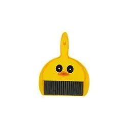 Dustpan With Brush Yellow