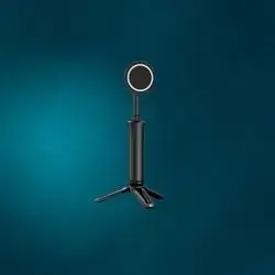 Selfie stick and magnetic stand
