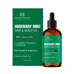 Rosemary Mint Hair & Scalp Oil BOTANIC HEARTH 60ml