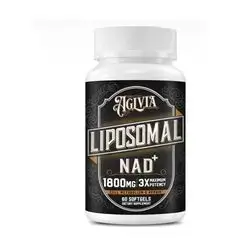 Liposomal 1800mg NAD Supplement, Similar to Nicotinamide Riboside, 98% Pure NAD Plus Supplement for Energy Booster&Cellular Repair 60 softgels