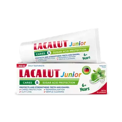 Junior 6+ Years Caries & Sugar Acid Protection Toothpaste 55ml _ LACALUT