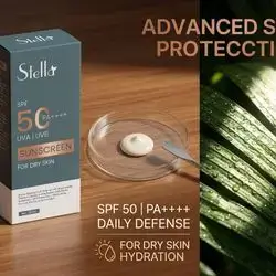 Stella Sunscreen For Dry Skin SPF 50 PA++++ 50ml
